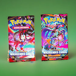 ⭕️Pokémon Wachsendes Chaos Booster 2er-Set - DE ⭕️